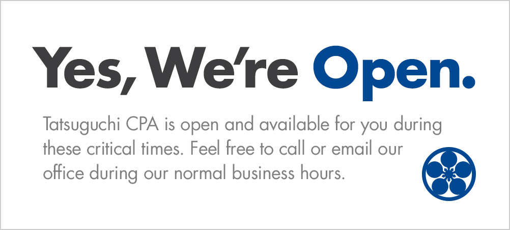 Yes, We're Open.